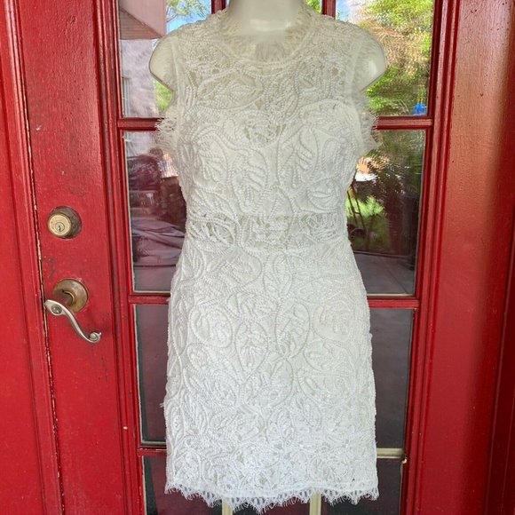 Sans Souci Women's Dress‎ Size Small Off White - Picture 1 of 7